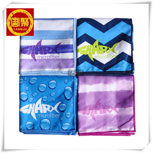 custom gym  microfaser towel sport