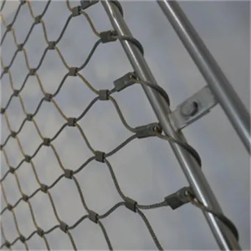 Bird Netting Rope Fence Orangutan Pet Cages Ss Wire Flexible Stainless Steel Cable Mesh