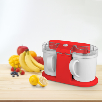 Double Cups Home Mini Ice Cream Maker 0.5L