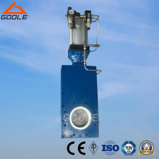 Pneumatic Ceramic Single Disc Gate Valve (GZ643TC)