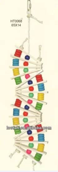 colorful loofah Bird Toys