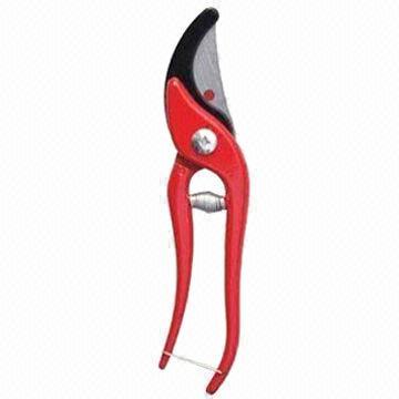 8-inch Bypass Pruner with Aluminum Handles, High Carbon Steel Blade