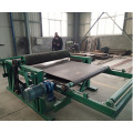 Grating machine for car washing floor grating producing