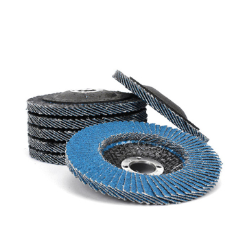 Disco di lembo zirconia da 125 mm per macinazione del metallo