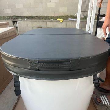 Copertura isolata per bagno di ghiaccio in vinile o in tessuto oxford
