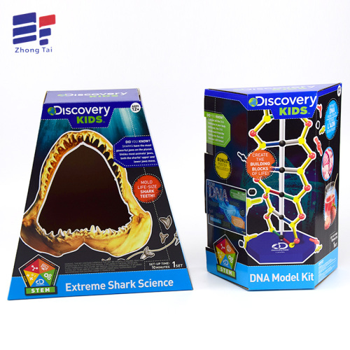 Colorful printing corrugate paper toy packaging box