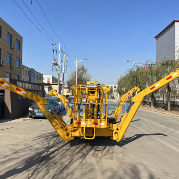 200kg Capacity One Person DC AC Gasoline Diesel Power Electric Aerial Work Platform