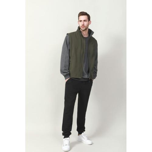 MEN'S BONDED SOFT SHELL FASHION WAISTCOAT