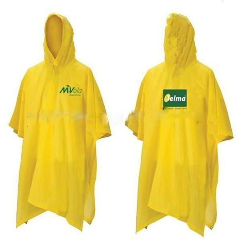 Poncho de pluie écologique PEVA de haute qualité