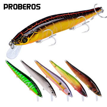 Lure Industrial Printing Bait E-commerce: 12cm/14g Black Minnow with Gift Accessories - Wholesale Fishing Gear