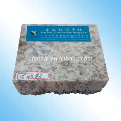 Soundproofing Aluminum Foam Aluminium Panel Manufacturer