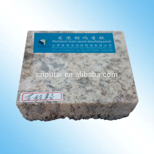 Recyclable Soundproofing Aluminum Foam Ceiling Tiles, High Quality