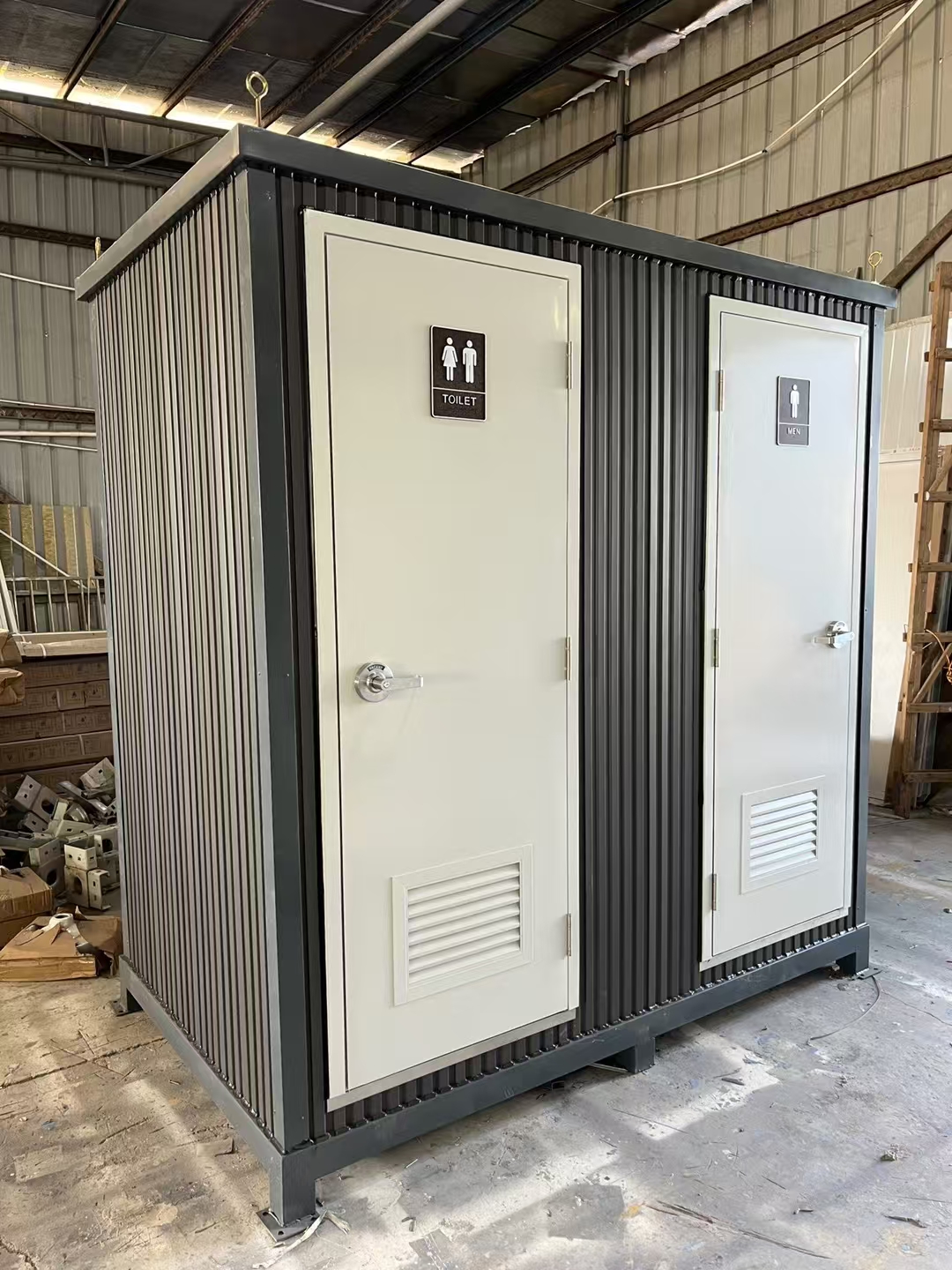 Temporary Steel Portable Toilet
