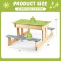 3 in 1 Multipurpose Kids Picnic Table