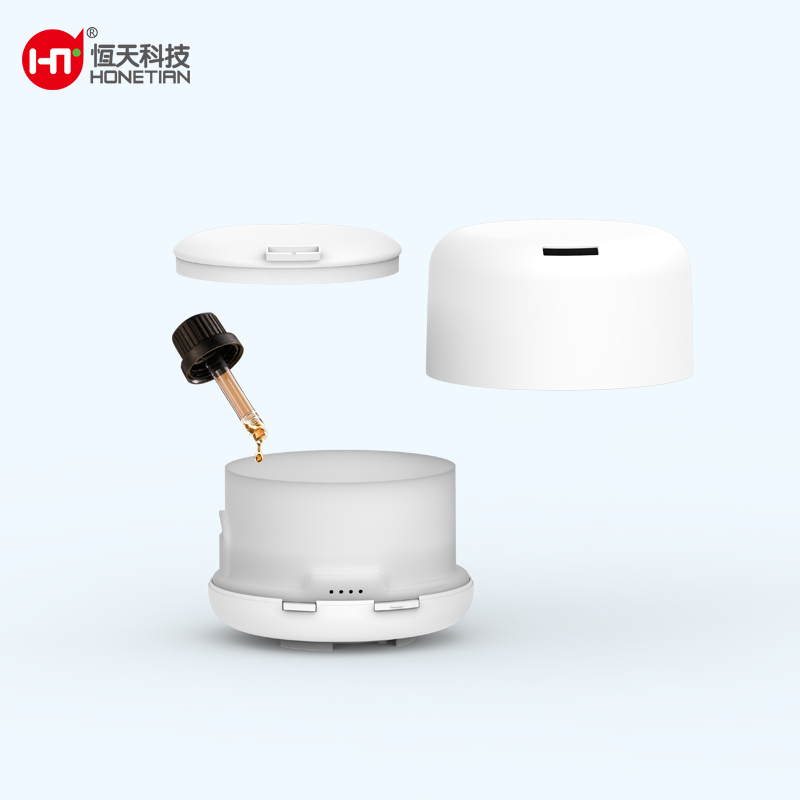 HONETIAN 7 colors night light 3 timed shutdown 17w 500ml capacity custom colors indoor plastics aroma diffuser