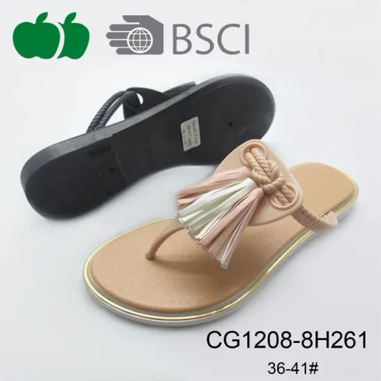 2017 New Model Ladies Plastic Slippers