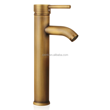 Bronze Finish Deck Mounted Hot & Cold Water Luxury Washbasin Mixer - X8209B2 Brass Material
