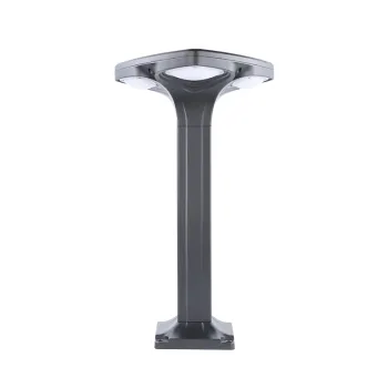 Solar LED Bollard Light for Outdoor Garden Stainless Pillar Lighting