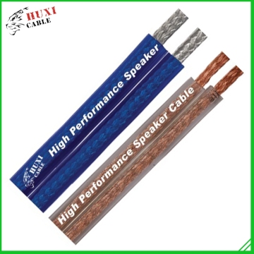 High quality braided speakers cable