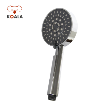 5-Way Silicon Rubber Air Ion Interchangeable Eco Magnetic Handheld Shower Head with Hose