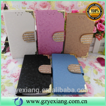 Novelty products chinese leather flip cover for huawei honor 3c case pouch