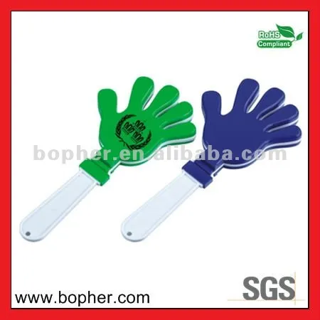 plastic hand clapper toys