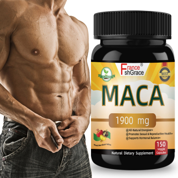 Les capsules d'extrait de racine de maca premium améliorent l'énergie