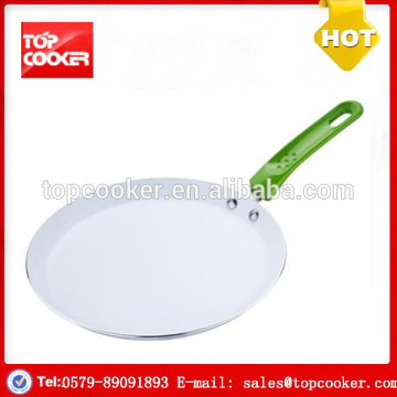 New design aluminium press ceramic coating indian tawa pan