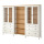 Living Room Display Storage Cabinets System