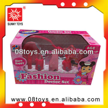 Plastic doctor set toys with light and sound