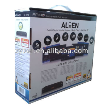 Amiko 8900 Alien Linux systerm enigma2 HD Receiver wifi cheaper than dm800 hd support 3G and Youtube receiver amiko shd 8900