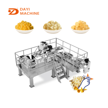 Automatic 3D Pellet Snack Extruder - 3D Pellet Snacks Food Making Machinery
