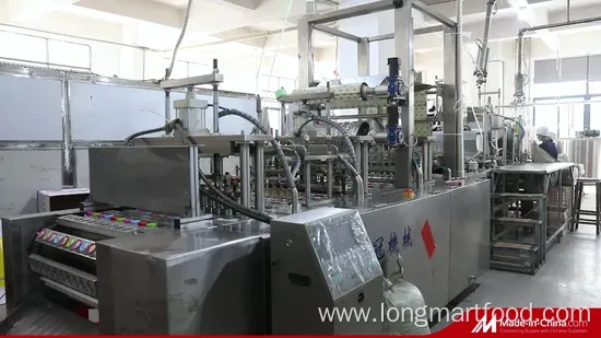 10g Ice Cream Cone Shaped Chocolate Crunch Candy