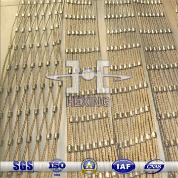 Decoration Stainless Steel Wire Rope Mesh-7