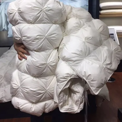 Star Hotel White Goose Down Duvet for Spring, Fall, and Winter