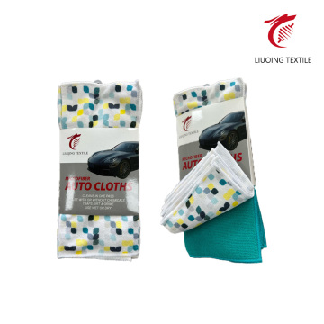 Printed Warp Knit Towel