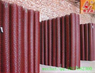 heavy duty expanded mesh sheets / PVC coated expanded metal mesh supplier