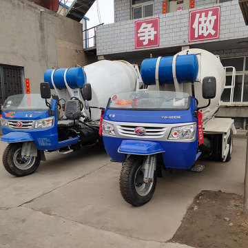 Yili Concrete Mixers: 1m³ to 6m³ Tricycles, Trailers, and Tractors for Sale