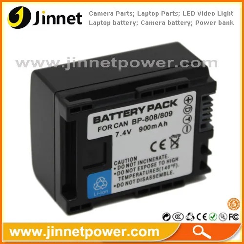 Digital Battery For Canon Bp-808 Replace For Fs10 Fs305 Fs200 Hf20 