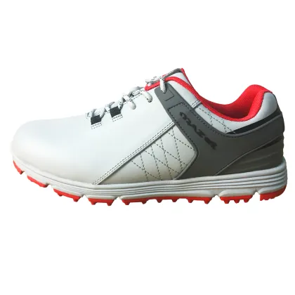 Customize Men's Water-resistant Microfiber Golf Shoes