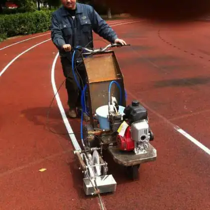 Zebra Crossing Pedestrian Line Marking Machine