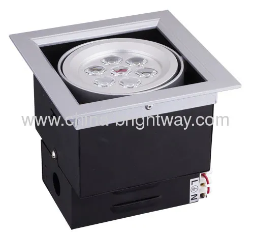 7x1w Led Recessed Downlight 