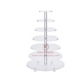 Acrylic wedding cake display stand