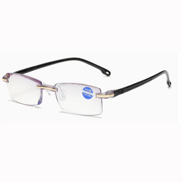 แว่นตาอ่านหนังสือคอมพิวเตอร์แอนตี้ - บลูราคาถูก - 2.5 แว่นตาตาคริสตัล Bluelight Blocking Blocking Glasses