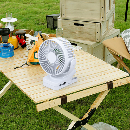 Petit ventilateur à clip avec pince