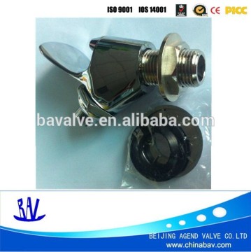 Hot brass outdoor drinking fountain water faucet bubbler