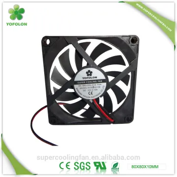 80x80x10mm 12V 24V DC brushless cooling fan