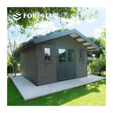 Durable WPC Metal Garden Shed for Yard and Garden Storage