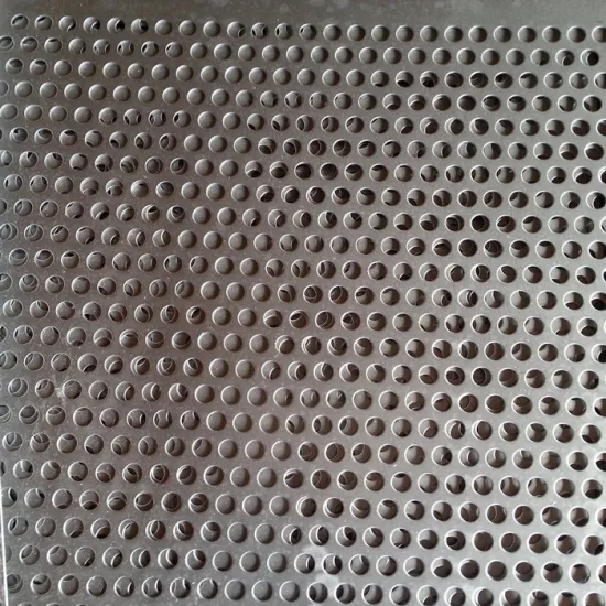 Stainless Steel Perforated Sheet With Round Hole