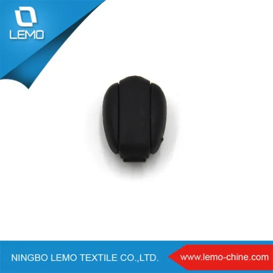 Round Plastic Cord End Stopper for Rope